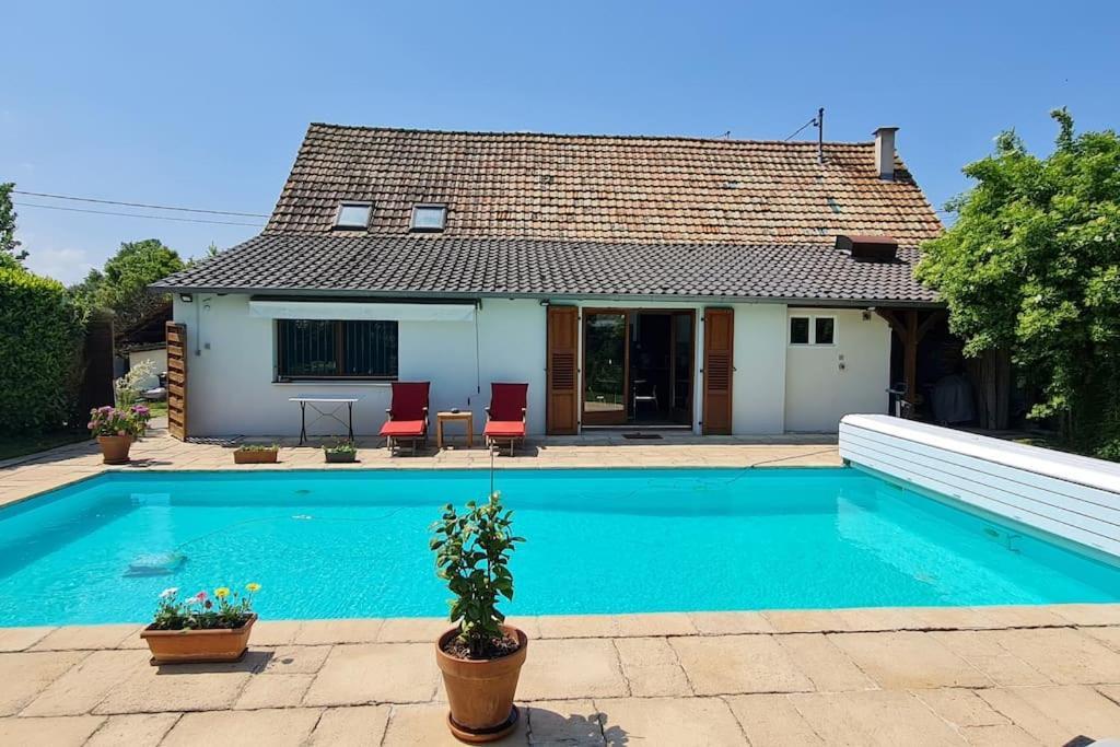 Alsace Bas-Rhin Logis Independant Avec Piscine Privee Apartment Alteckendorf Luaran gambar