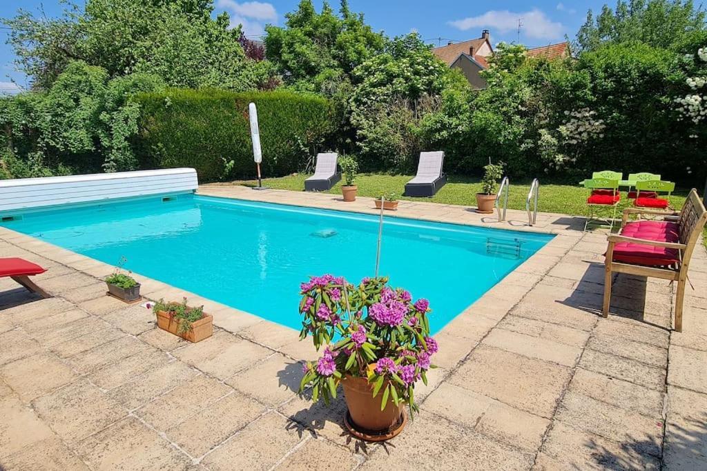 Alsace Bas-Rhin Logis Independant Avec Piscine Privee Apartment Alteckendorf Luaran gambar